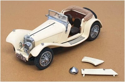 Franklin Mint 1/24 Scale Diecast 5623C - 1938 Jaguar SS-100 - Ivory - Image 1 of 4