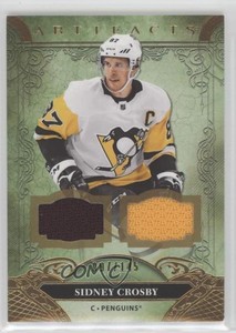 2020-21 Upper Deck Artifacts Stars Material Gold /145 Sidney Crosby #145