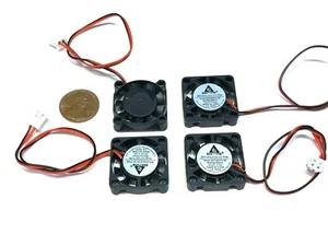 4 Pieces 5v Fan mini 25mm x 7mm 2pin 2507 dc mini micro brushless cooling A30 - Afbeelding 1 van 6