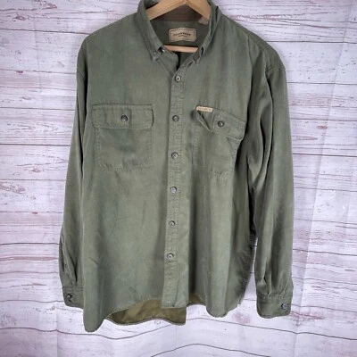 Clearwater Outfitters Shirt Mens Sz XL Green Long Sleeve Pockets Work Outdoor - Image 1 of 4
