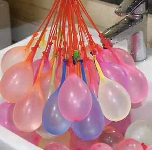 Water Balloons Self Sealing 111Pcs Easy Fill Fun Balloons for Kids UK Stock - Picture 1 of 8