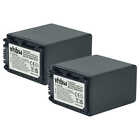 2x Battery for Sony DCR-DVD850E DCR-DVD910E DCR-HC48E DCR-SR200E 2200mAh