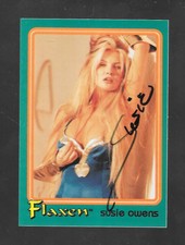 Flaxen 1993 Imagine Inc. Promotional Card autograph Susie Owens