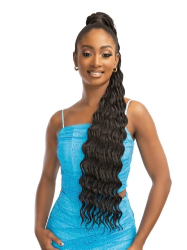 JANET COLLECTION REMY ILLUSION SNATCH WRAP DEEP"34" - Image 1 of 4