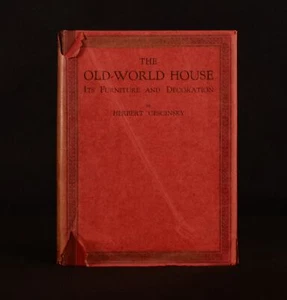 1924 The Old-World House Herbert Cescinsky 1 Volume Only Illustrated 1st - Imagen 1 de 9