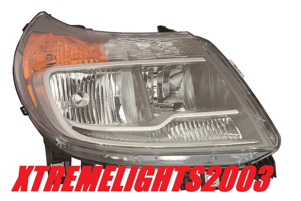 DODGE RAM PROMASTER 2014-2016 RIGHT PASSENGER HEADLIGHT HEAD LAMP LIGHT WITH DRL - Image 1 of 1