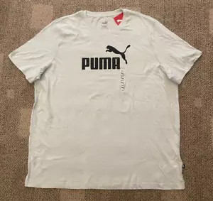 PUMA T Shirt Shirt Top Short Sleeve Pale Green Plus Men's Size 3XLT 3XL TALL - Picture 1 of 2
