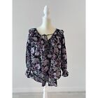 Mille Resort May Top in Tropical Night Size small NWOT