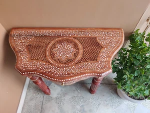 Indian hand made Wooden Console table, Cabinet, Hall Table, Handcrafted inlay - Picture 1 of 2