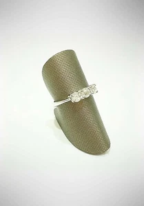 Anello Trilogy in oro bianco e diamanti PROJ7 - Picture 1 of 1