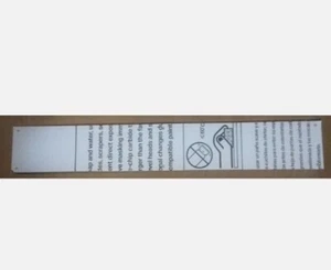 Gilbarco M00347A001 Encore PPU right CIM lens, aftermarket, 16 x 2.5 inches - Picture 1 of 1