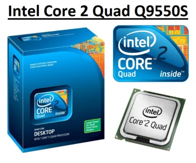 Intel Core 2 Quad Q9550S SLGAE 2.83GHz 12MB Cache,4 Core, Socket LGA775, 65W CPU - Image 1 of 3