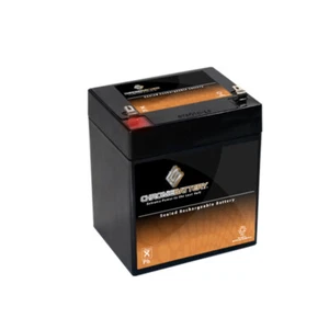 12V 4.6AH SLA Battery replaces nph5-12 hr1221wf2 wp5-12 23-289b bp4-12 - Picture 1 of 7