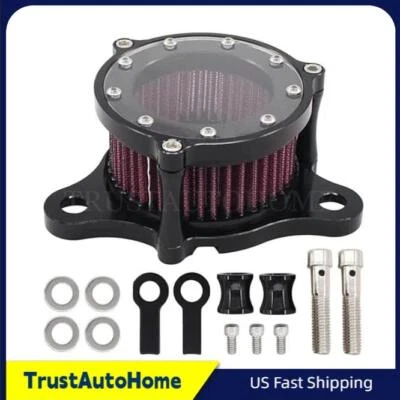 Filtro de admisión de filtro de aire para motocicleta 88-21 Harley Sportster Forty Eight 883 Foto 1 de 4