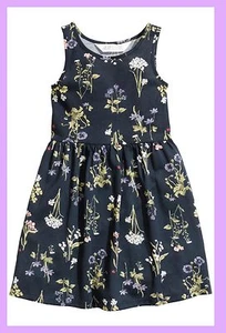 H&M H M Girls Dress Size 4-6 Floral Print NWT Girls - Picture 1 of 1