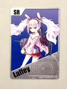 Laffey - SR - Azur Lane Plastic Card Manjuu - Picture 1 of 1