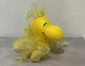De colección Raro 1965 Chirping Woodstock Peanuts Charlie Brown Dañado No Funciona - Imagen 1 de 10