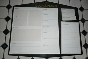 Wochenplaner Block ohne festes Datum viele Seiten zum aufhängen - Bild 1 von 2