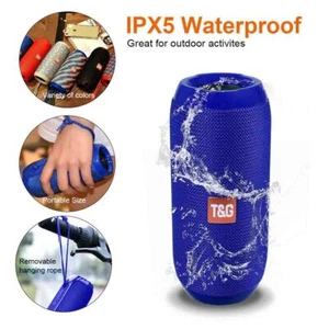 Bluetooth Speaker Wireless Waterproof Outdoor Stereo Bass USB TF FM Radio Loud - Picture 1 of 7
