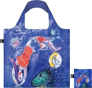 LOQI Large Shopping Tote by MARC CHAGALL The Blue Circus Recycled Bag - Picture 1 of 10
