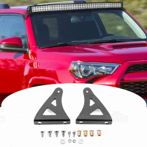 fits Toyota 4runner 2003-2024 led light bar mounts brackets Curved 52"inch - Picture 1 of 8