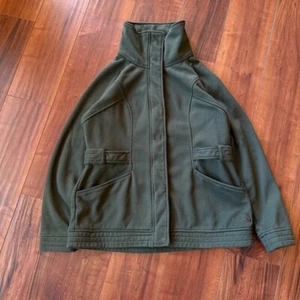 The North Face Women's Avery Fleece Jacket Olive Green Size Large - Picture 1 of 11