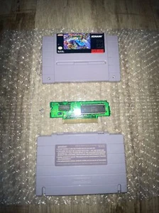 SNES Schildkröten in der Zeit TMNT Teenage Mutant Ninja Schildkröten authentisch GETESTET, FUNKTIONIERT - Bild 1 von 8