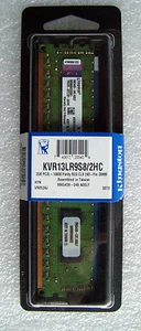 Kingston KVR13LR9S8/2HC 2GB 1Rx8 256M x 72-Bit PC3L-10600 Reg ( New, Sealed ) - Bild 1 von 2