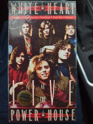 White Heart: Live at Powerhouse VHS 1991 Brand New Factory Sealed  - Image 1 of 2