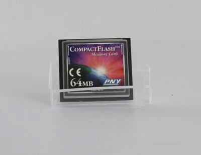 PNY 64 MB CompactFlash Flash Memory Card (P-CF064-RF) - Image 1 of 2