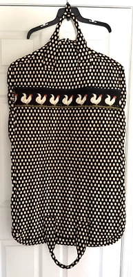 Bolso plegable de viaje Vera Bradley Chanticleer de colección raro hecho en gallinas EE. UU. EN MUY BUEN ESTADO Foto 1 de 4