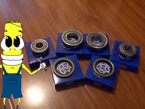 Front Wheel Bearing and Seal Set Mazda RX7 RX-7 FC 1986-1992 - Picture 1 of 1