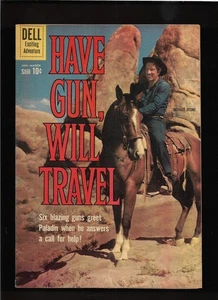 1961 8ª edición 10c Dell "Have Gun Will Travel" original alta calidad - Imagen 1 de 17