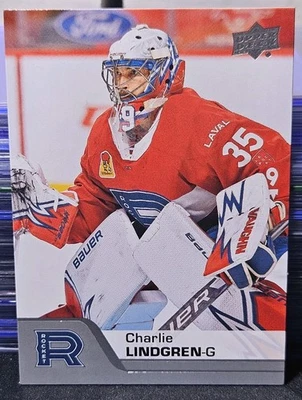 20-21 Upper Deck AHL Charlie Lindgren 🚨🚨🚨 Washington Capitals  - Image 1 of 2