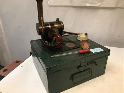 Bowman Dereham M158 WORKING Steam Engine, Metal Box, Burner & Extras # 795 - Image 1 of 4