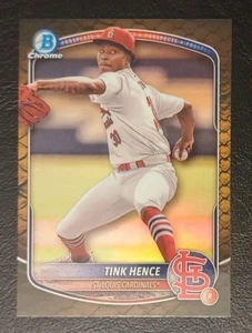 2025 Bowman Tink Hence Chrome Reptilian Refractor Parallel #BCP-101 - Picture 1 of 2