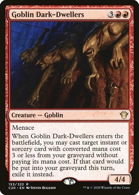 🧙Goblin Dark-Dwellers R 153/322 C20 Commander 2020 MTG - Image 1 of 2