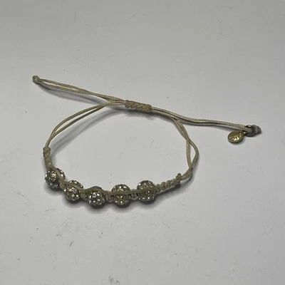 J. Crew JCREW bracelet adjustable costume jewelry natural neutral simple - Image 1 of 4