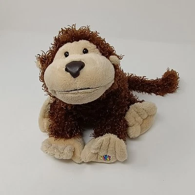 WEBKINZ Cheeky Monkey Plush Toy Brown Stuffed Animal 9" GANZ Retired No Code - Image 1 of 4