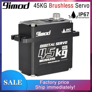 9imod Brushless Servo 45KG 180 270 360 Digital Metal Gear Servo for 1/10 RC Car - Picture 1 of 20