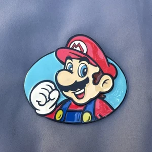Super Mario Nintendo Belt Buckle 2010 Gamer memorabilia 80’s 90’s video games - Picture 1 of 7
