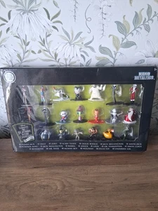 Disney nano Metal Tim Burtons the nightmare befroe christmas figures 25 years ne - Picture 1 of 3