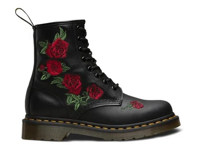 [24722001] УНИСЕКС DR. MARTENS 1460 VONDA ЦВЕТОЧНЫЙ КОЖАНЫЙ ШНУРОВКЕ БОТИНКИ - Изображение 1 из 4
