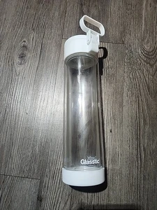 Gebrauchte Glasglas Wasserflasche 24oz - Bild 1 von 7
