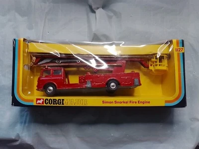 Corgi Major 1127 Simon Snorkel Fire Engine In Box By The Mettoy Co Ltd - Image 1 of 4