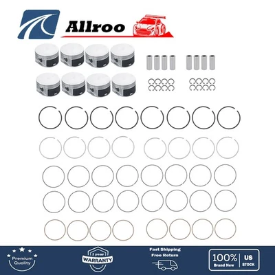 Juego de pistones con anillos aptos para Jeep Grand Cherokee 1999 2000-2007 5012362AB Foto 1 de 4