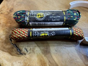 TWO Dr.Martens flat shoe laces still in packaging,original stored items.140cm - Picture 1 of 3