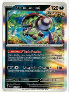 Pokemon Paradox Rift Holo Rare 123/182 Brute Bonnet - Picture 1 of 1