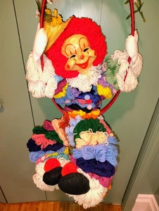 Espeluznante Grande Hilo Colgante Payaso IT Aro Anillo Espeluznante Halloween Extraña Decoración - Imagen 1 de 8