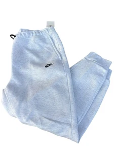 Joggers Nike Tech Fleece grigio erica chiaro uomo 2XL slim fit nuovi con etichette - Foto 1 di 9